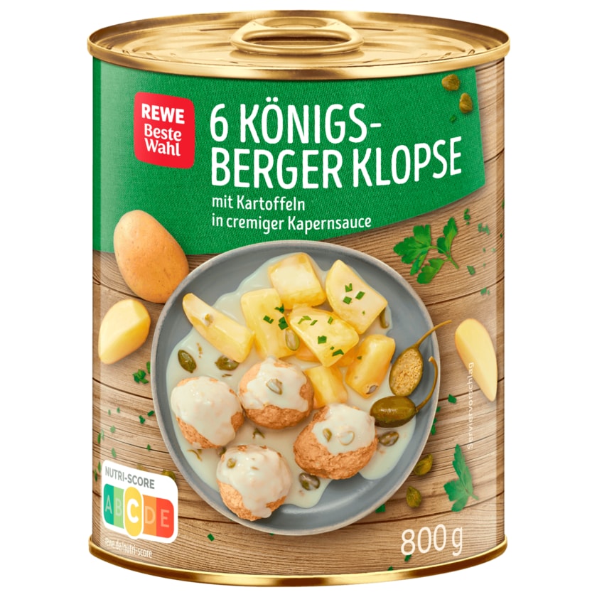 REWE Beste Wahl Königsberger Klopse 800g
